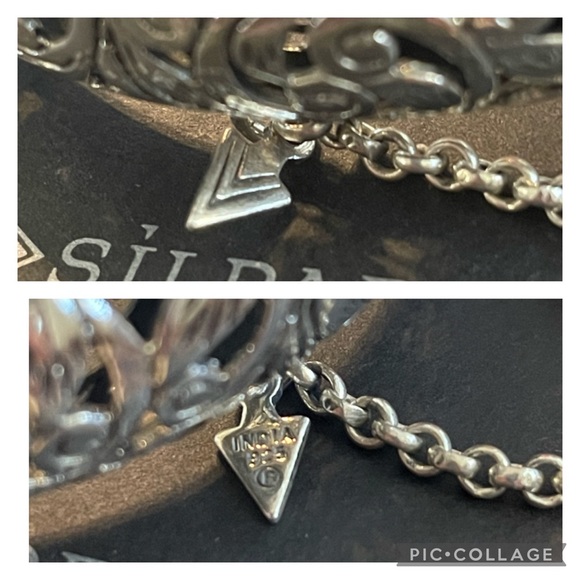 Silpada Sterling Silver Scroll Filigree ‘Forever Stunning’ Bangle B1829 - Picture 13 of 16